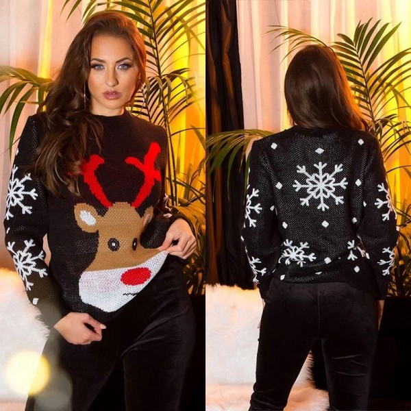 BOŽIĆNI PULOVER JELEN RUDOLF